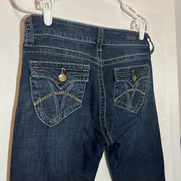 kut from the kloth Women’s Jeans Size 6 Natalie Bootcut Zipper Stretch Pockets - Picture 9 of 16